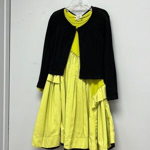 Eliane et Lena gorgeous dress with sweater and tights! New with tags! Gorgeous!